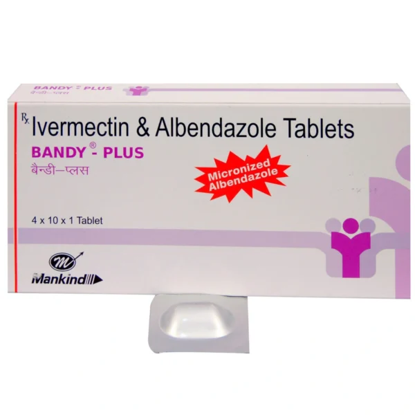 Bandy Plus 6 MG (Ivermectin (6mg) + Albendazole (400mg))
