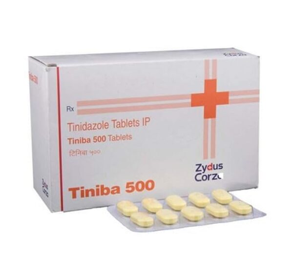 Tinidazole 500mg Tablet (Tiniba 500)