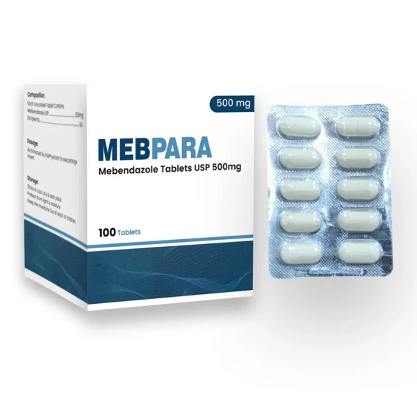 Mebendazole 500mg (Mebpara 500 mg )