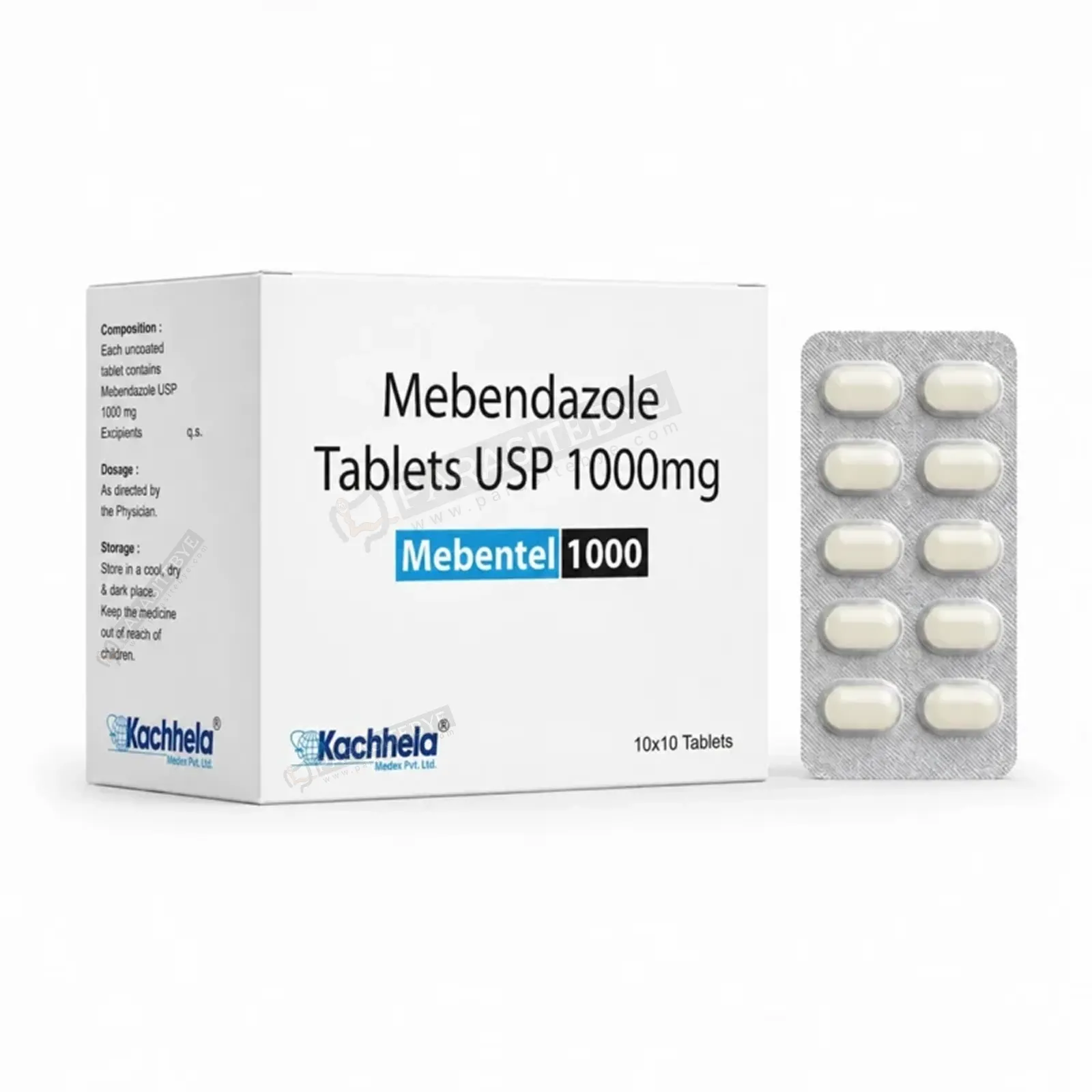 Mebentel (Mebendazole 1000 mg)
